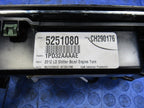 12-14 Dodge Charger SRT8 Floor Shift Plate Bezel Trim Engine Turn Alum