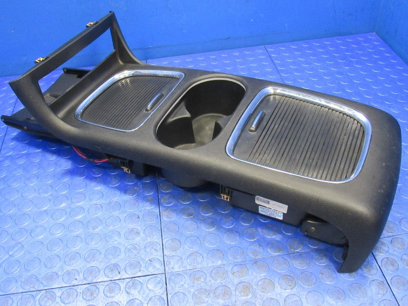 12-20 Dodge Grand Caravan Front Center Cup Holder Console Assembly Bla