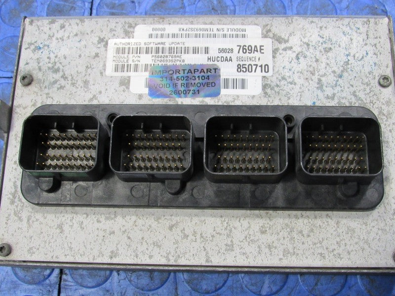 PROGRAMMED PLUG & PLAY 03 Dodge Ram 1500 5.7L AT ECM 56028769AE 769 PR