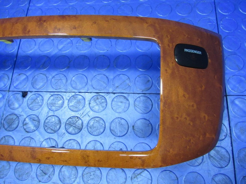 03-07 Lexus LX470 UZJ100 Console Shifter Door Bezel Cup Holder Woodgra