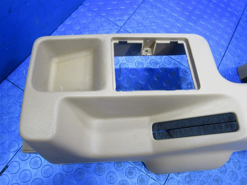 97-02 Jeep Wrangler Full Center Console Arm Rest Cup Holders Saddle Ta