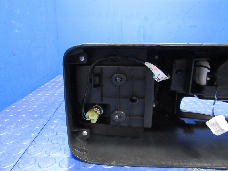 08-17 Mitsubishi Lancer Center Floor Console Suede Armrest Storage Bla