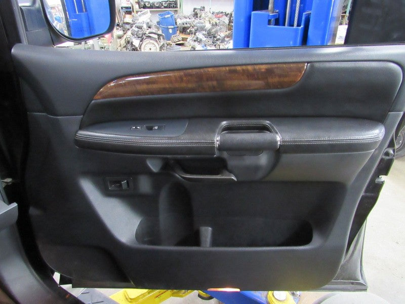 10-14 Nissan Armada Right RH Passenger Side Front Door Trim Panel Blac