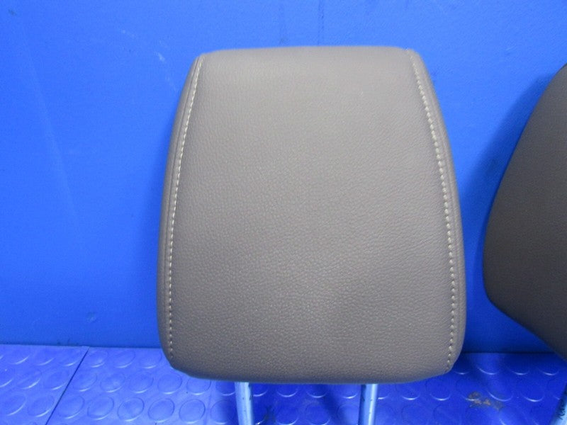 18-20 Honda Odyssey Leather Front Seat Headrest Head Rest Pair Brown 2