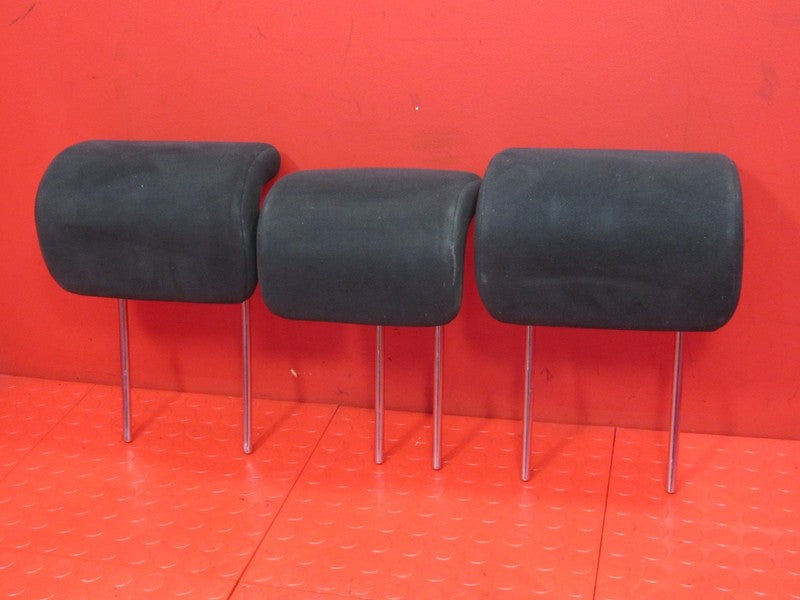 09-13 Honda Fit Rear Seat Headrests Head Rest Set of Three Black Cloth
