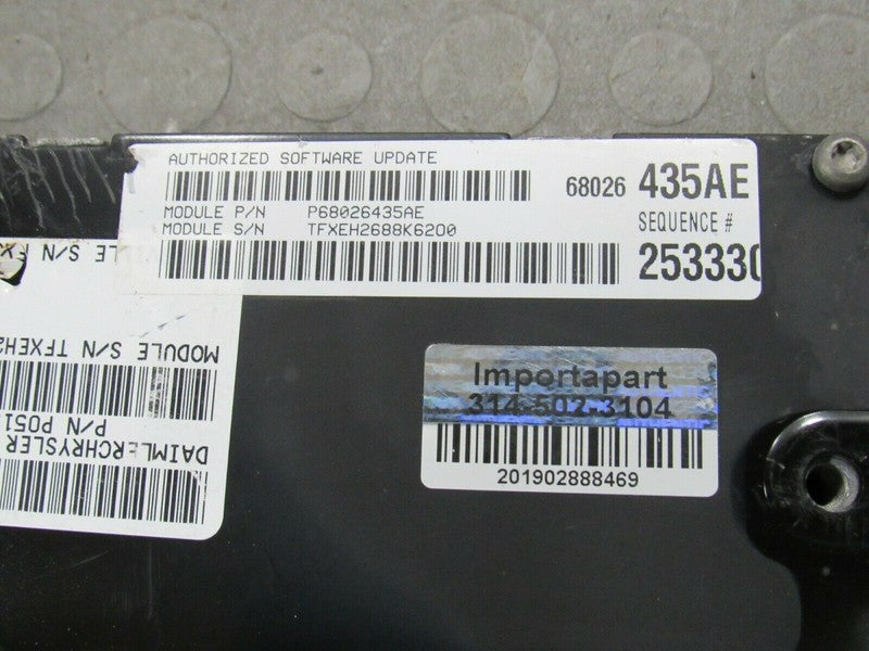 09 Charger Challenger 300 RWD ECU ECM PCM Engine Computer 68026435AE 4