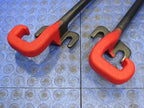 15-23 Jeep Renegade / 17-26 Compass Front Rear Bumper Tow Hooks Set OE