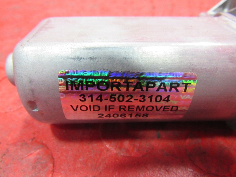 04-09 Nissan 350Z Convertible Top Tonneau Lid Cover Motor Assembly OEM