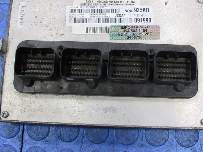 PLUG & PLAY 12 Ram Truck 5.7L 4X2 AT ECU Engine Computer 68064925 PROG