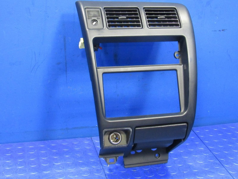 98-04 Toyota Tacoma Center Dash Climate Control Radio Bezel Trim Black