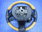 02-05 Lexus SC430 Driver Steering Wheel Wood Grain Black Leather OEM 5