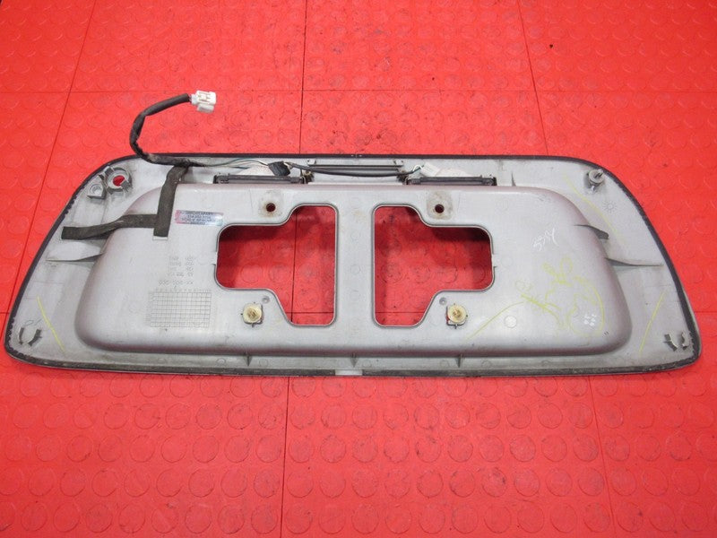 01-07 Toyota Sequoia Rear Hatch Lift Gate License Plate Trim Silver Me