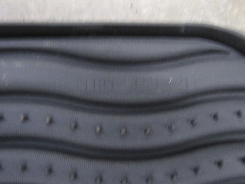 12-19 Fiat 500 Abarth All Season Floor Mat Set Rubber Black OEM Set 56