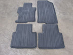 08-12 Honda Accord Sedan Accessory Black Rubber All Season Floor Mats 