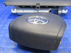 14-19 Toyota Corolla Sedan Driver Wheel & Knee Airbag Air Bag Black OE