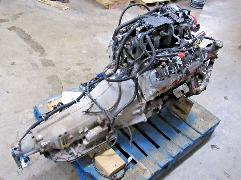 01-02 Silverado Sierra 6.0L LQ4 4L80E 2wd Engine Transmission Dropout 