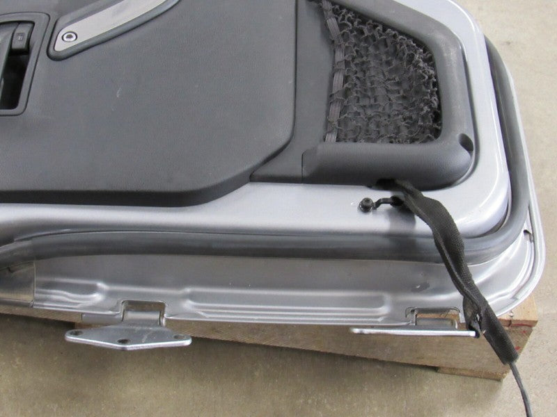 11-17 Jeep Wrangler Unlimited JK Rear Right Passenger Door Bright Silv