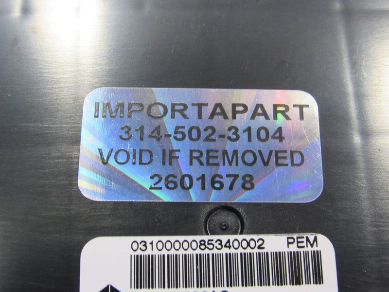 10 Dodge Challenger Keyless Entry Receiver Control Module 68060082AC 1