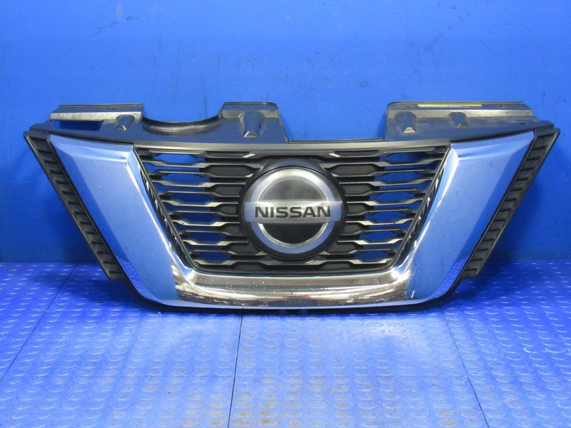 18-20 Nissan Rogue Front Upper Bumper Radiator Grille Emblem W/ Camera