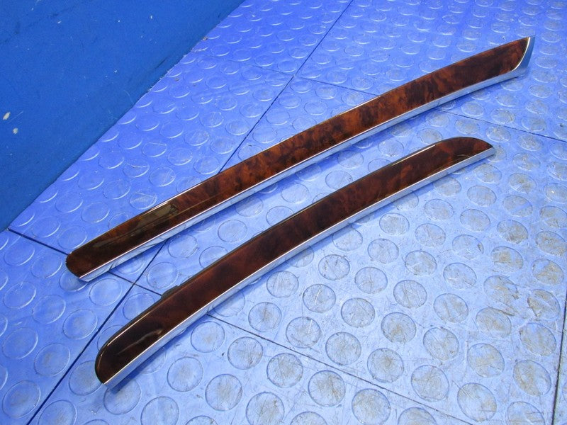 08-17 Audi A5 S5 RS5 B8 Coupe Wood Interior Console Door Panel Trim Se