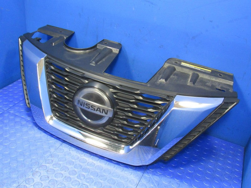 18-20 Nissan Rogue Front Upper Bumper Radiator Grille Emblem W/ Camera