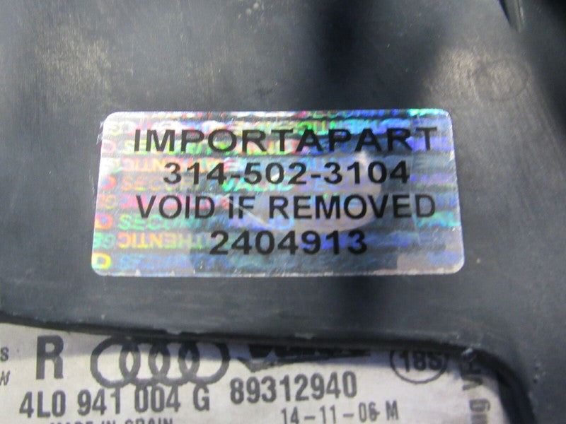 07-09 Audi Q7 Right RH Passenger AFS Curve Xenon HID Headlight Head La