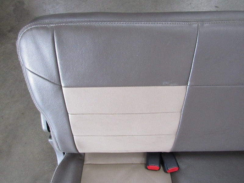 00-05 Ford Excursion Eddie Bauer Leather Rear Third 3rd Row Bench Seat