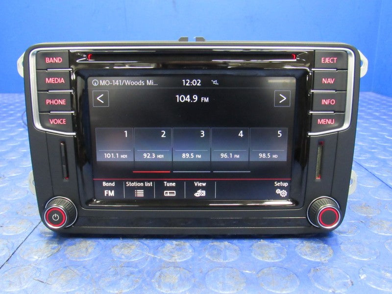 16-19 Volkswagen MIB2 Discover Media Touch Screen Navigation Receiver 