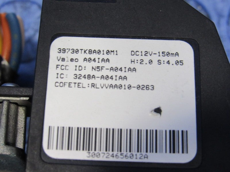 11-17 Honda Odyssey Ignition Lock Cylinder Switch With Keys Immobilize