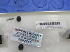 02-05 Ford Thunderbird Front Driver Passenger Dash Trim Plaque Panel B