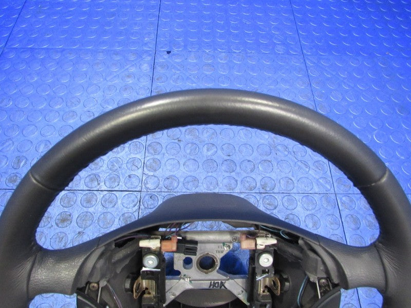 99-04 Ford Mustang SN95 Leather Steering Wheel Cruise Control Dark Cha