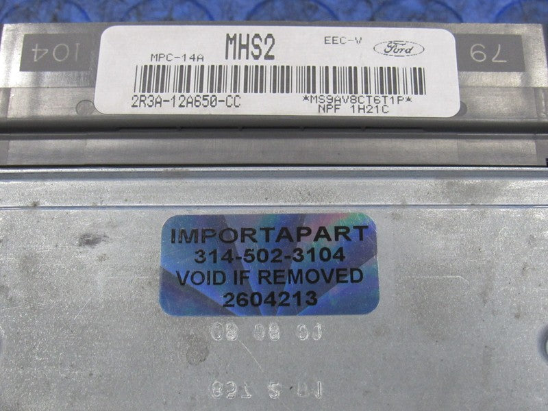 02 Ford Mustang GT 4.6L V8 AT ECU ECM PCM Engine Computer 2R3A-12A650-