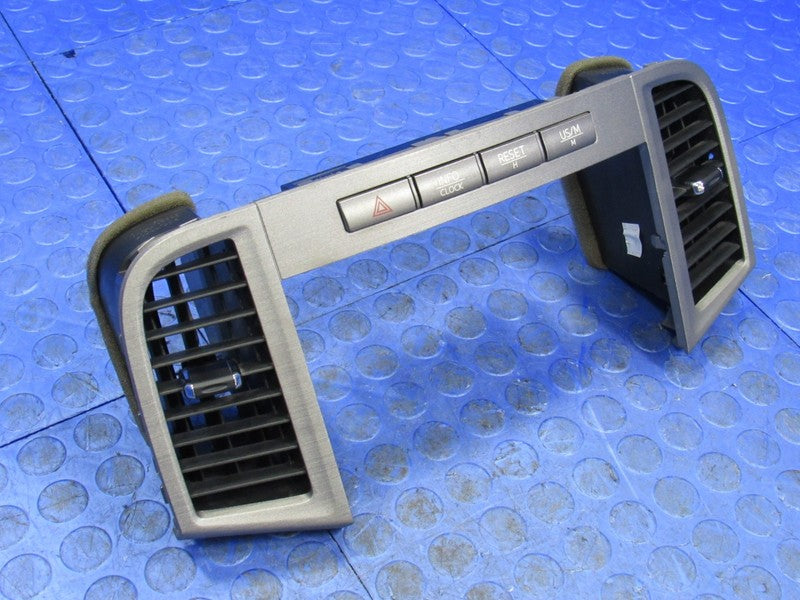 09-15 Toyota Venza Center Dashboard Dash Air Vents Radio Bezel Trim Pa