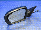 18-21 Maserati Ghibli Left Driver Power Door Mirror Blind Spot Black 3