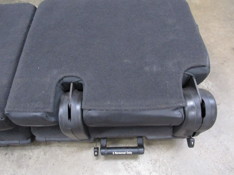 07-14 Tahoe Yukon Suburban Escalade Black Leather Third 3rd Row Seat 3