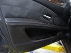 08-10 BMW 528 535 550 M5 Left LH Driver Front Door Trim Panel Black W/