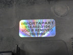 12-14 Honda CRV Rear Tailgate Upper Garnish Molding Trim Panel Emblem 