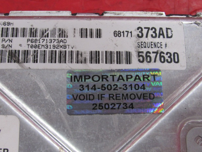 PROGRAMMED PLUG & PLAY 13 300 Charger 3.6L RWD AT ECM 68171373AD 373 P