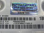 14 Dodge Dart ECU PCM ECM 2.4L AT Engine Control Module Unit 68205425A