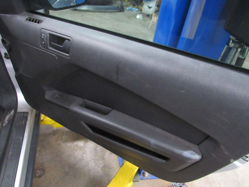 10-12 Ford Mustang Right RH Passenger Side Front Door Trim Panel Black