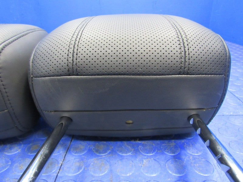 13-15 Range Rover L405 Rear 2nd Row Seat Outer Headrests Ebony Black 0