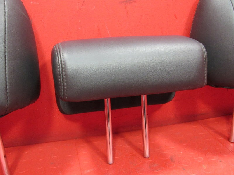 13-17 Infiniti JX35 QX60 Rear 2nd Row Headrests Head Rests Set Black L