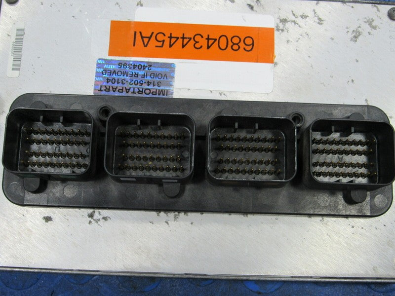 10 Jeep Wrangler JK 3.8L AT ECU ECM PCM Engine Computer 68043445AI 445
