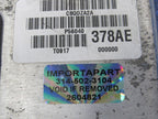 PROGRAMMED PLUG & PLAY 97 Dodge Dakota 3.9L AT ECM 56040378AE 378 PROG