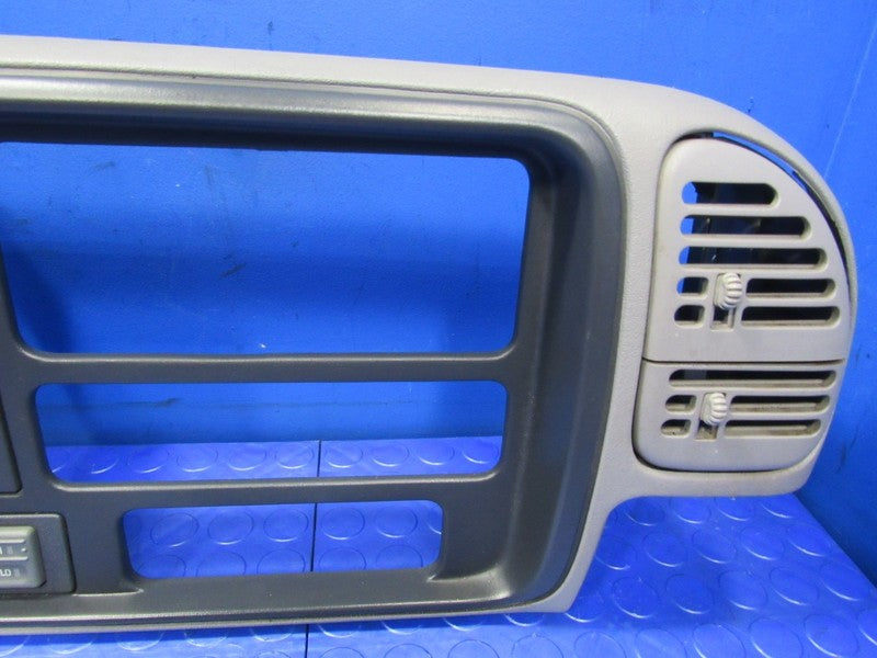 95-99 Chevrolet GMC Silverado Tahoe Suburban Gauge Dash Bezel Gray 308