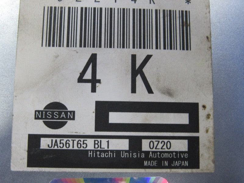 02 Nissan Sentra 1.8L QG18DE AT ECU ECM PCM Engine Computer JA56T65 BL