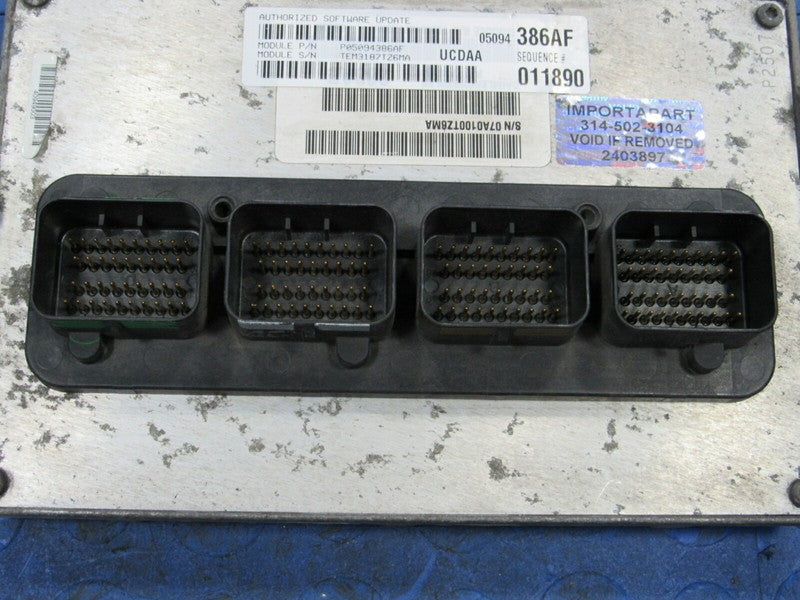 PROGRAMMED PLUG & PLAY 08 Dodge Ram Truck Hemi 5.7L ECU 05094386AF 386
