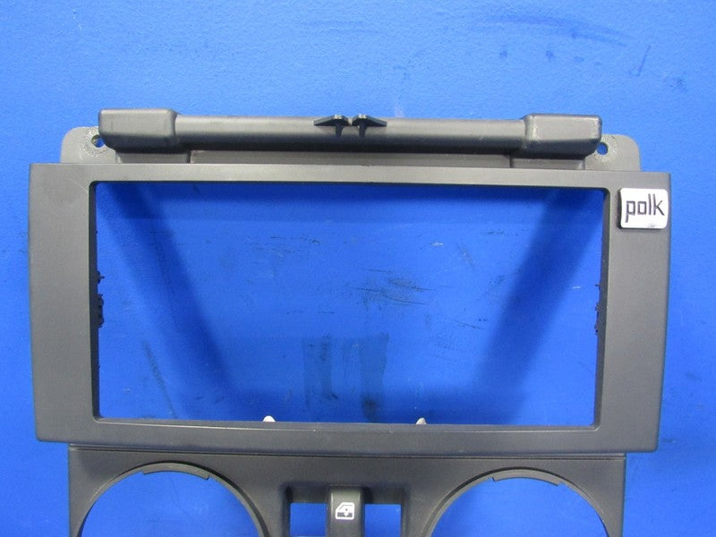 07-10 Jeep Wrangler JK Center Panel Dash Radio Bezel Trim Dark Gray 32