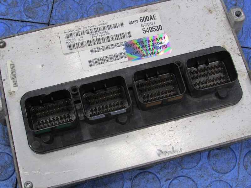 PROGRAMMED PLUG & PLAY 08 Dodge Durango 5.7L ECM PCM 05187600AE 600 PR