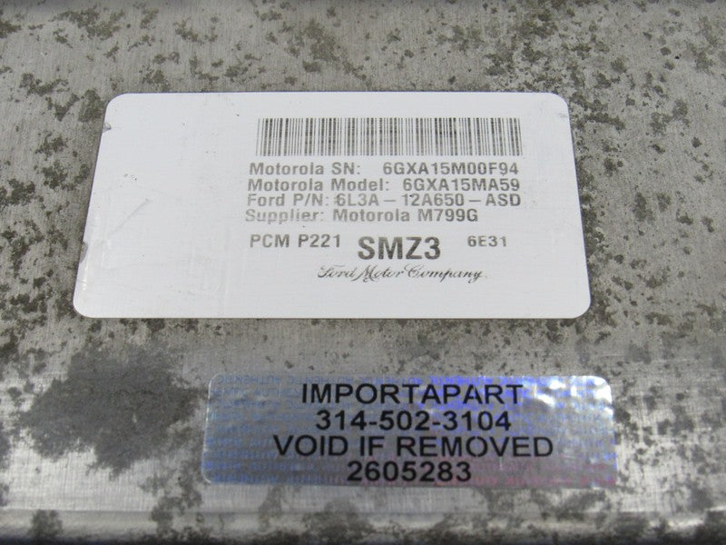06 Ford F150 Mark LT 5.4L 4x2 ECU ECM PCM Engine Computer 6L3A-12A650-